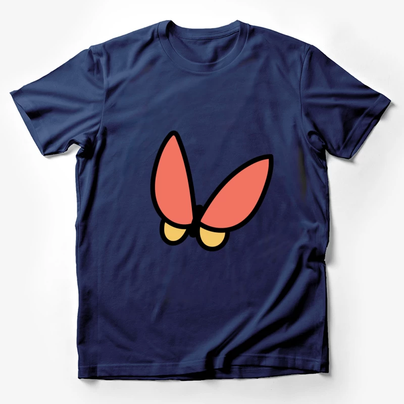 Papillon stylisé rouge Homme T-Shirt