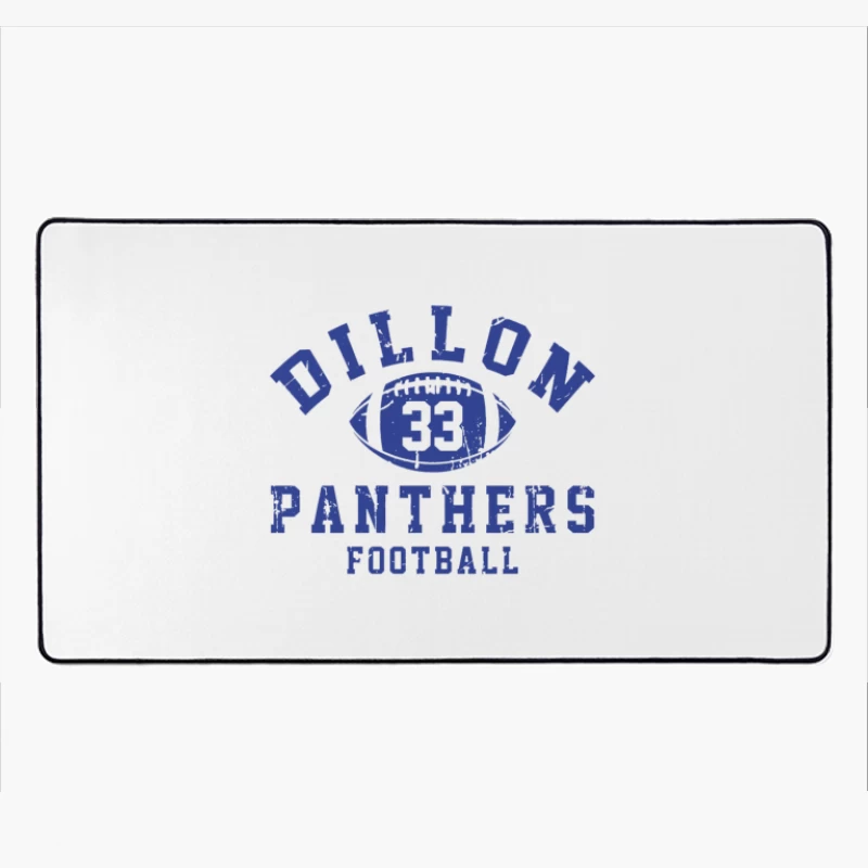 Dillon High Panthers Football 2006 2 Desk Mat