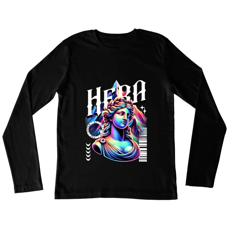 Hera, Göttin der Olymp, Kunst Damen Langarm T-Shirt