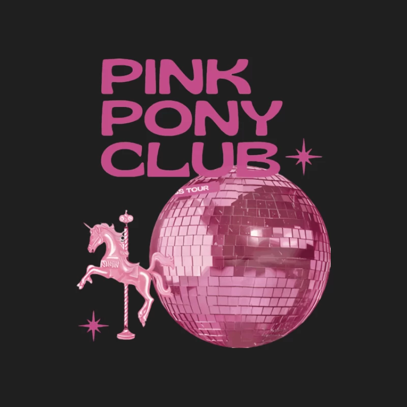 Retro Pink Pony Club Design Herren Tanktops
