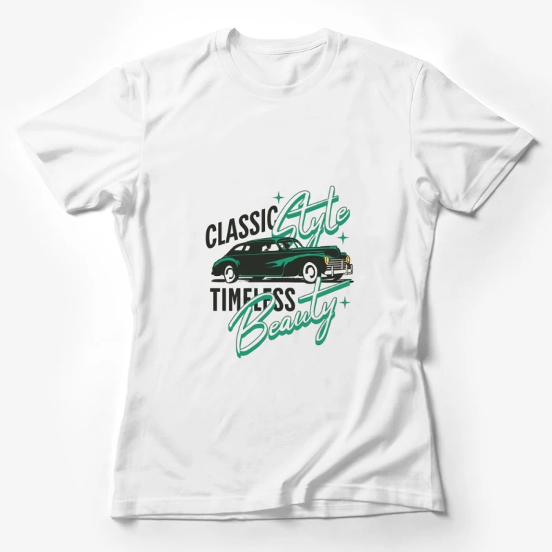 Klassischer Auto-Stil Damen T-Shirt