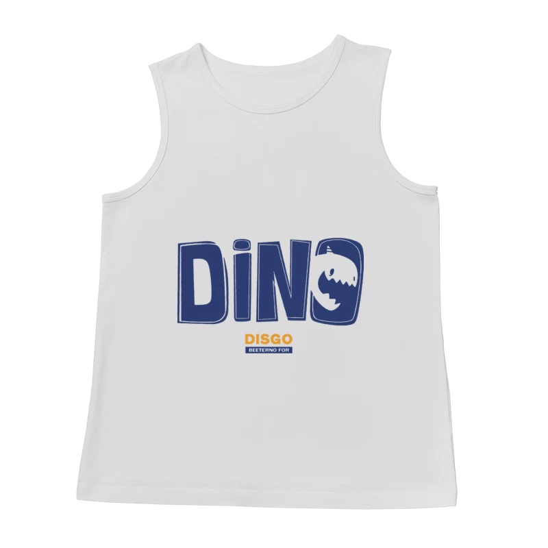 Dinosaurier Logo Design Herren Tanktops