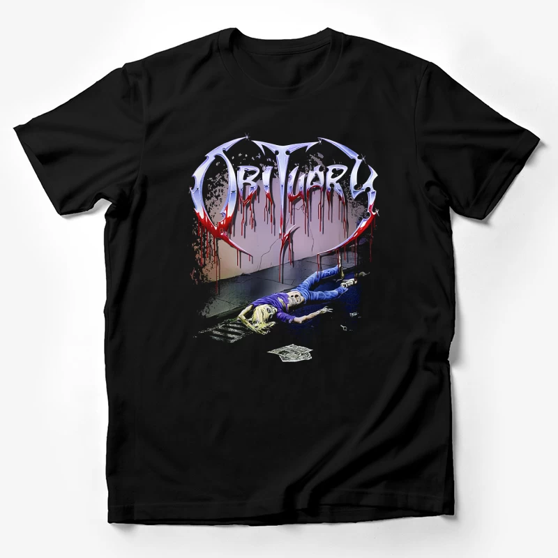 Obituary Slowly We Rot 3 Male T-Shirt