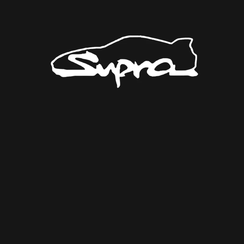 Toyota Supra Logo Minimalist Outline Design Male Long Sleeve T-Shirt