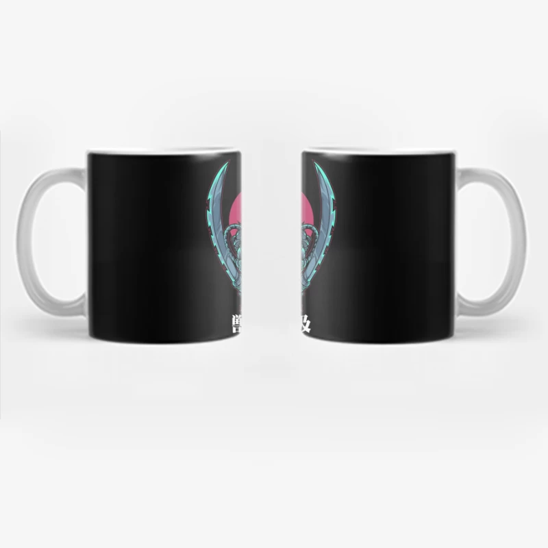 Beast Breathing Character Illustration Coffee Mug