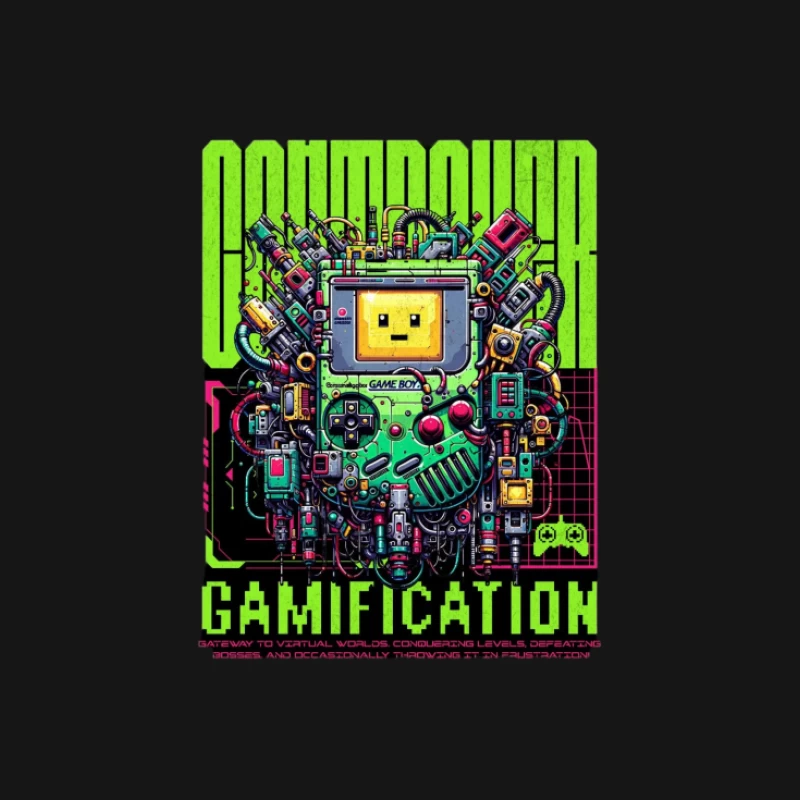 Retro-Gaming mit Gamification-Design Damen Langarm T-Shirt