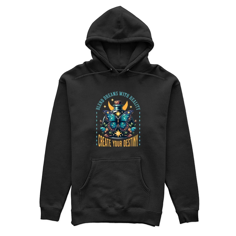 Träume und Realität vereinen Damen Pullover Hoodie