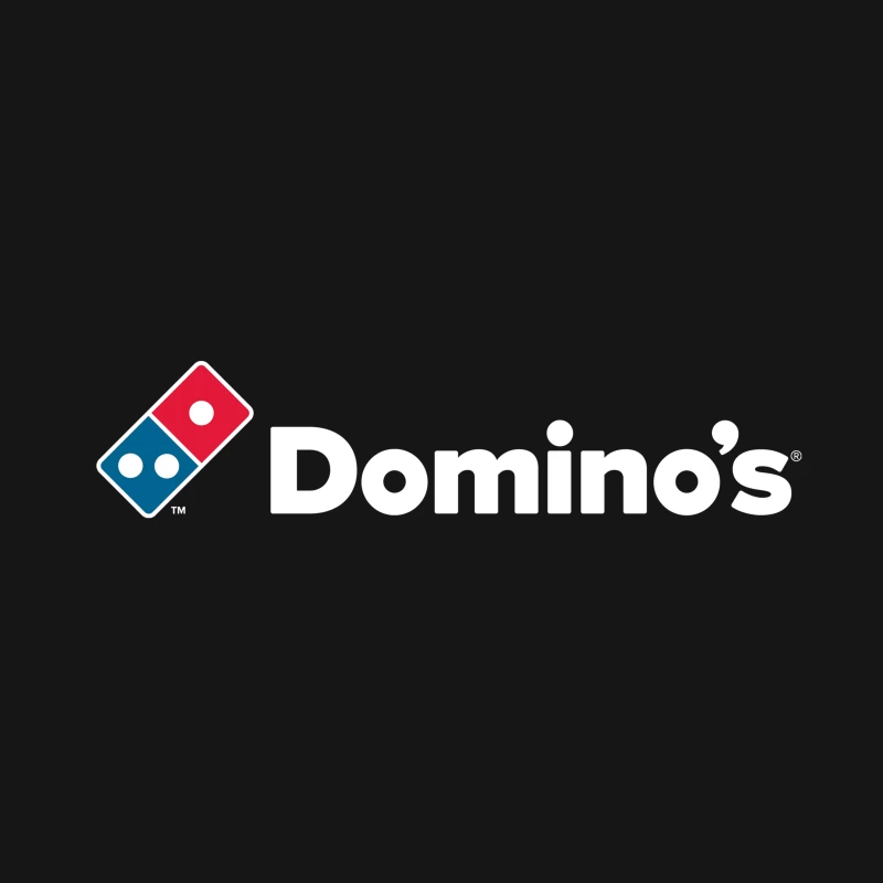 Domino's Pizza Minimalist Brand Logo Desk Mat