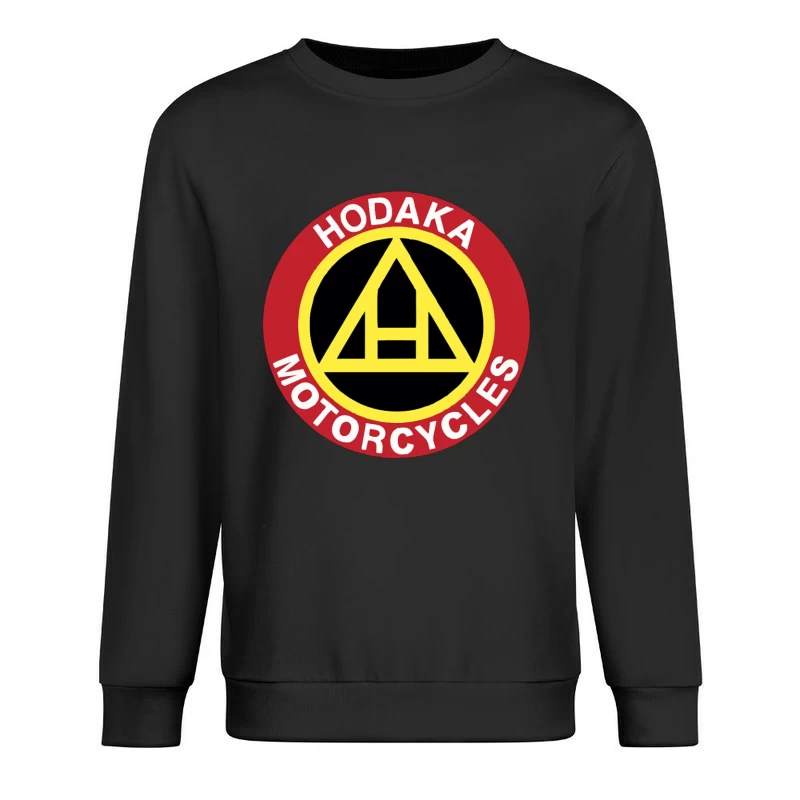 Vintage Hodaka Motorcycles Logo Design Male Pullover Sweatshirt