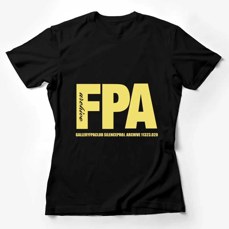 FPA-Design im Archivstil Damen T-Shirt