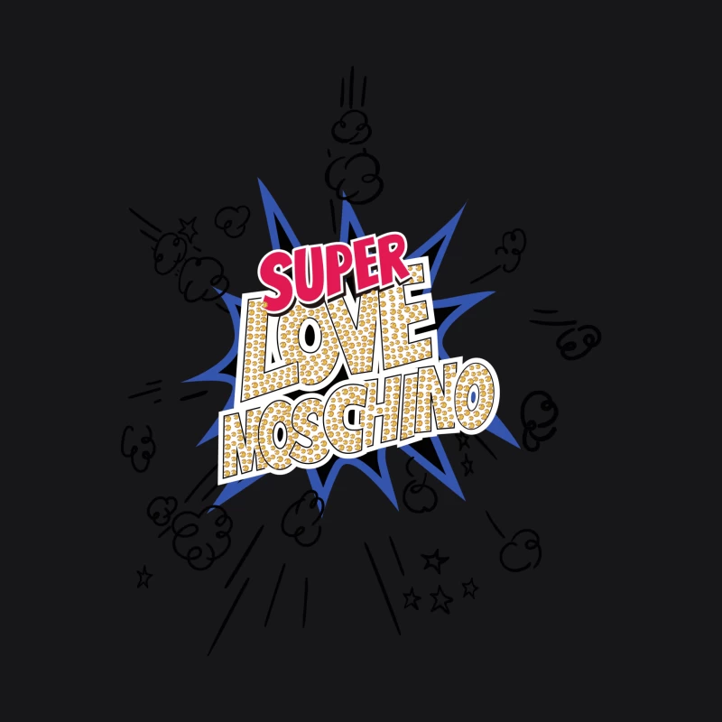 Superhelden-Liebe Moschino Design Herren Pullover Hoodie