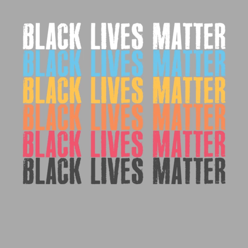 Black Lives Matter  Vintage Style Typography Design Male Pullover Hoodie