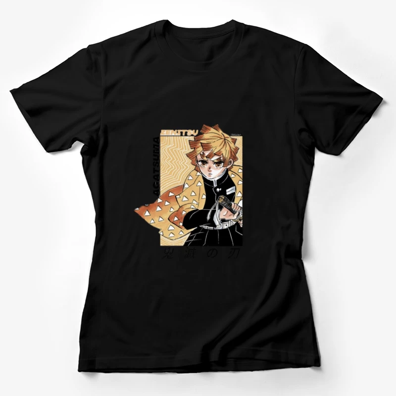 Charakter mit Schwert Damen T-Shirt
