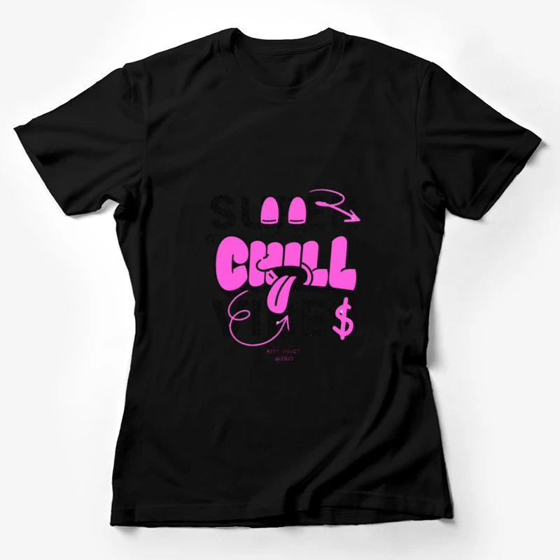 Super Chill Vibes Design Damen T-Shirt