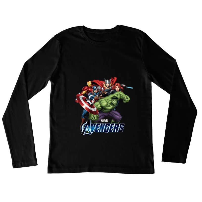 Marvel's Avengers Team Female Long Sleeve T-Shirt