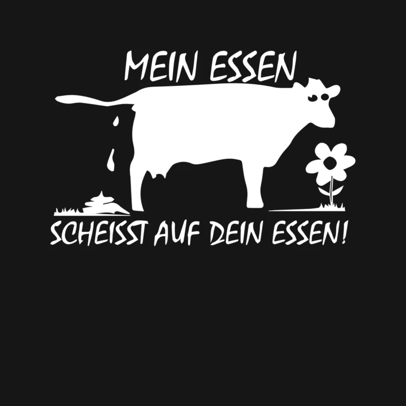 Vegetarier Mein essen scheißt Mouse Pad