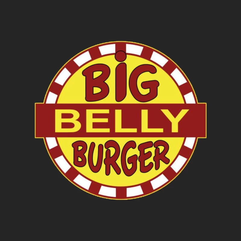 Big Belly Burger Male Pullover Sweatshirt