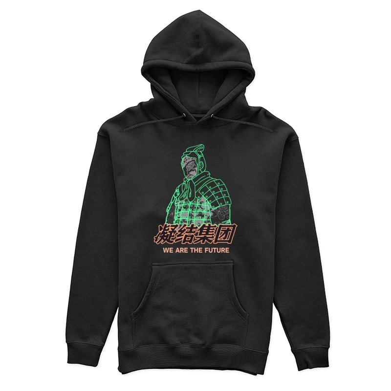 Futuristische Kriegerkunst Damen Pullover Hoodie