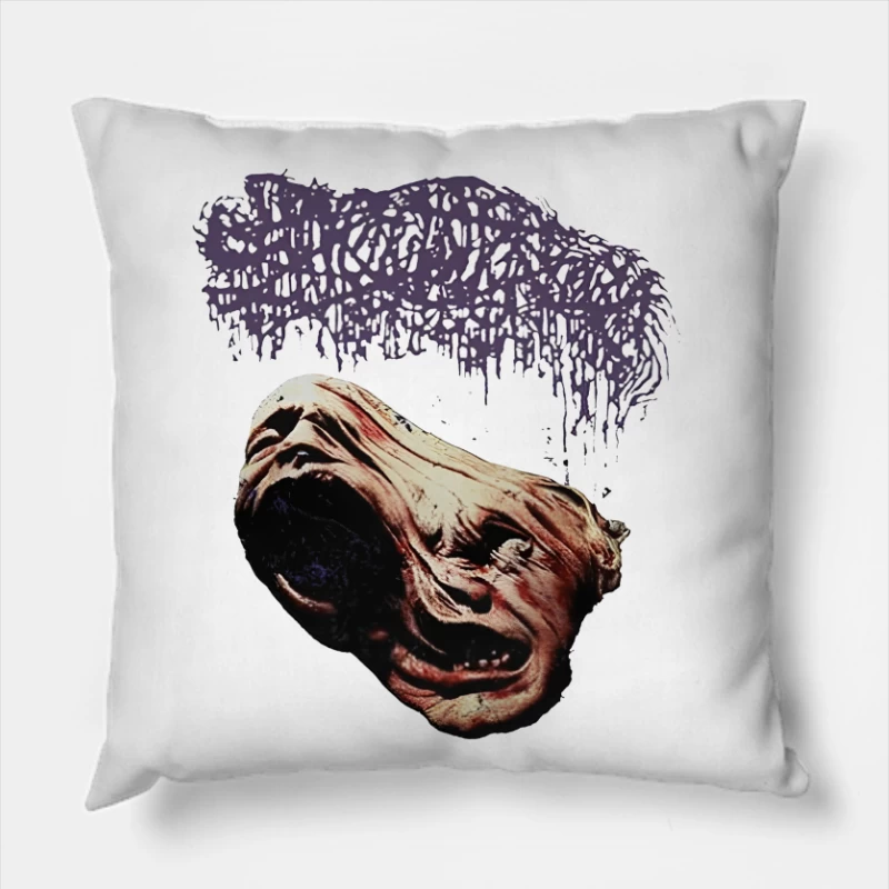 Sanguisugabogg Band Throw Pillow