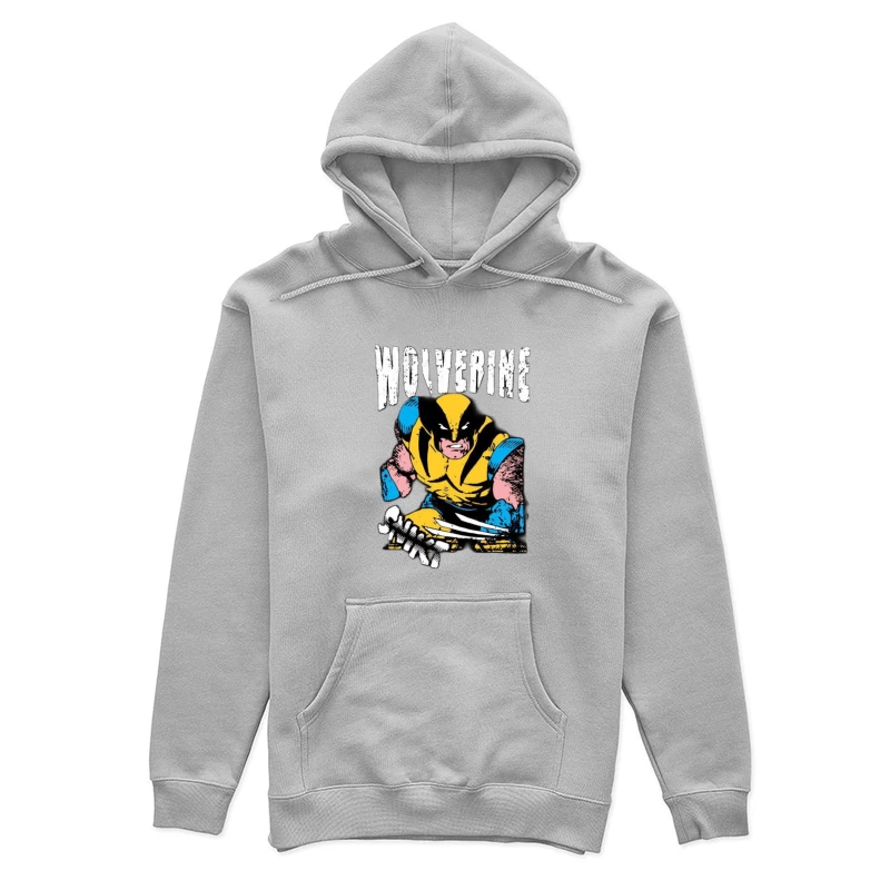Comic Book Character - Wolverine Female Pullover Hoodie