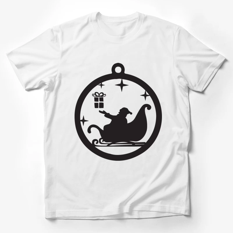 Décoration de Noël avec traîneau Homme T-Shirt
