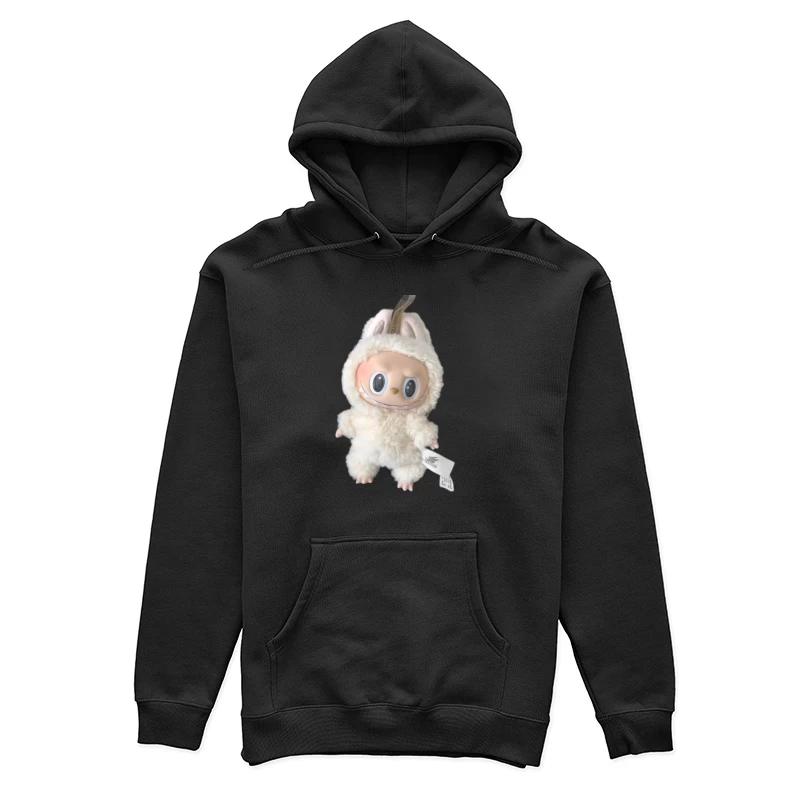 Kuschelige Monsterpuppe im Hasenkostüm Damen Pullover Hoodie