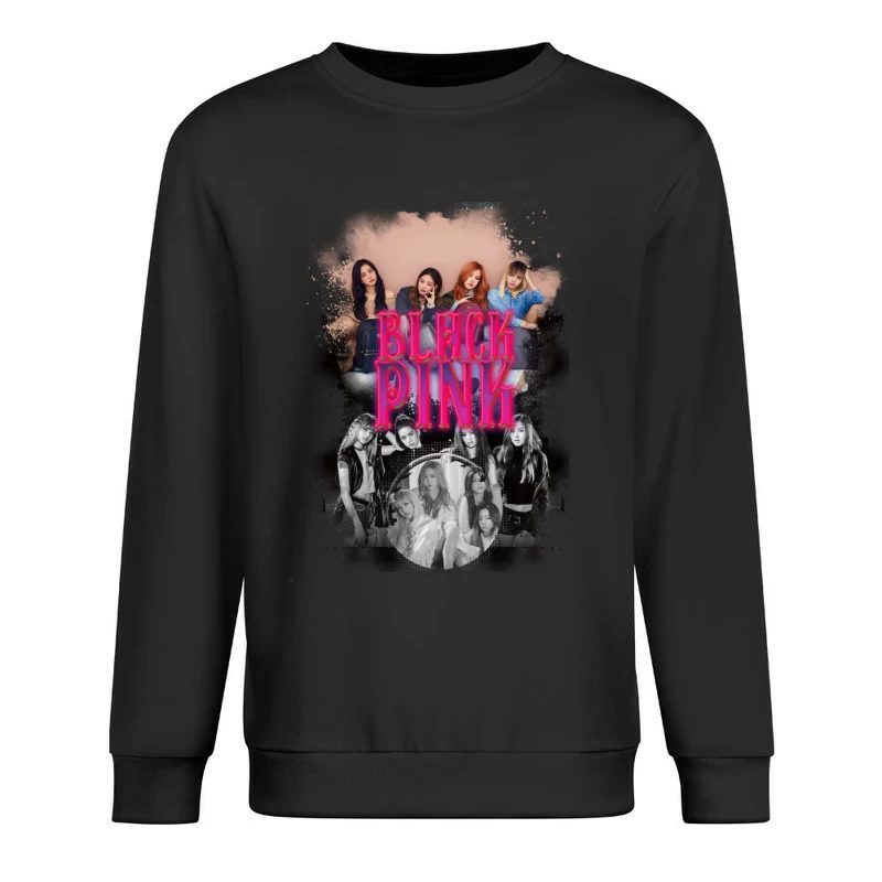 Blackpink: A Popular K-pop Girl Group Male Pullover Sweatshirt