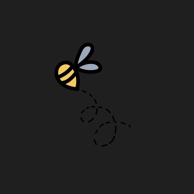 Abeille mignonne avec sentier Homme Débardeur