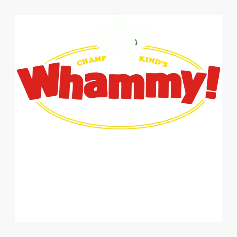 Champ Kind's Whammy: Retro Brand Typography Logo Pin