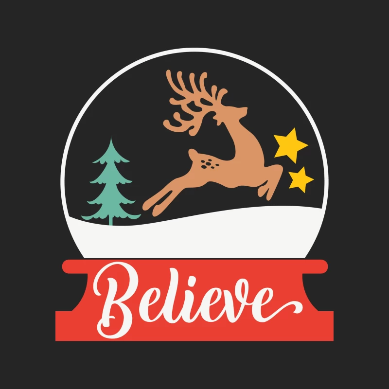 Boules à neige de Noël avec renne sautant Femme Sweat-shirt à enfiler