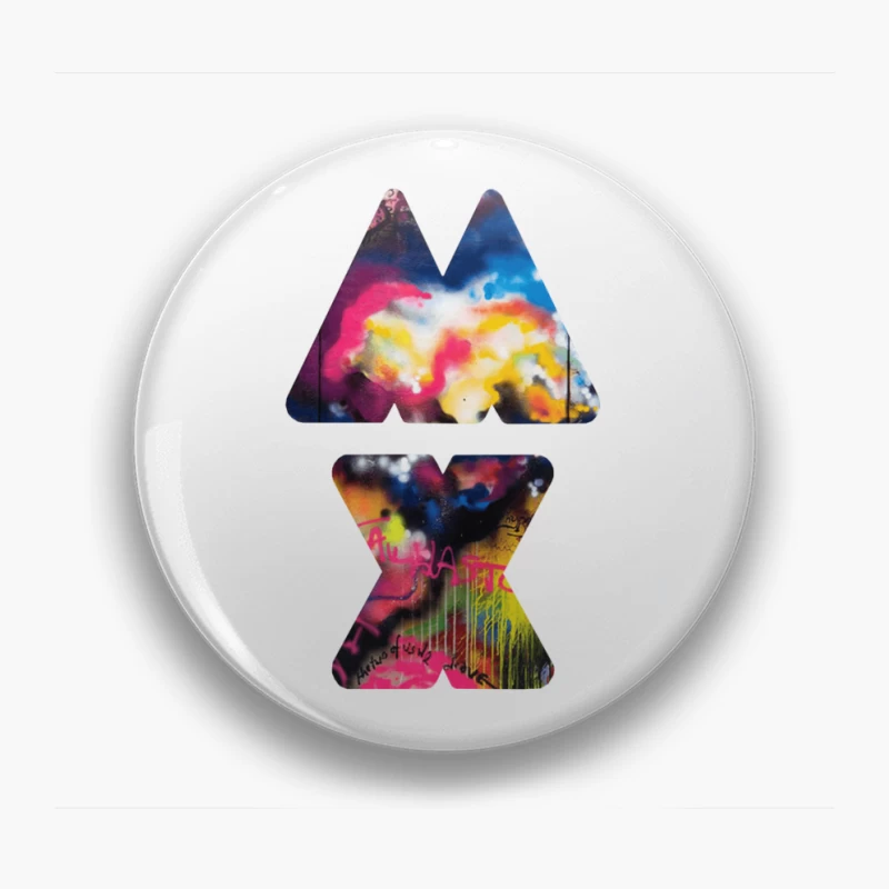 Coldplay MX Logo Pin