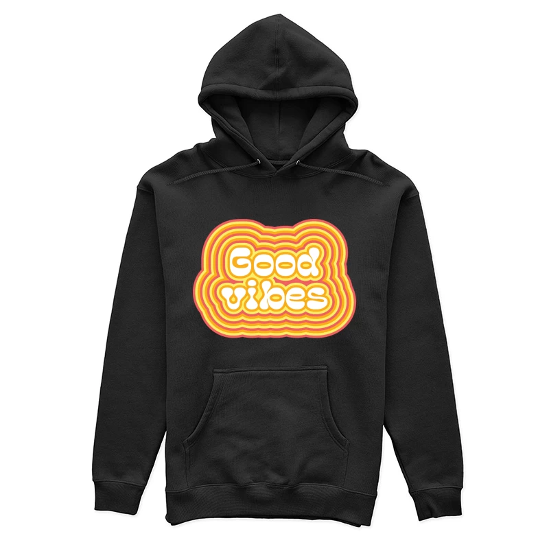 Retro Good Vibes Design Damen Pullover Hoodie