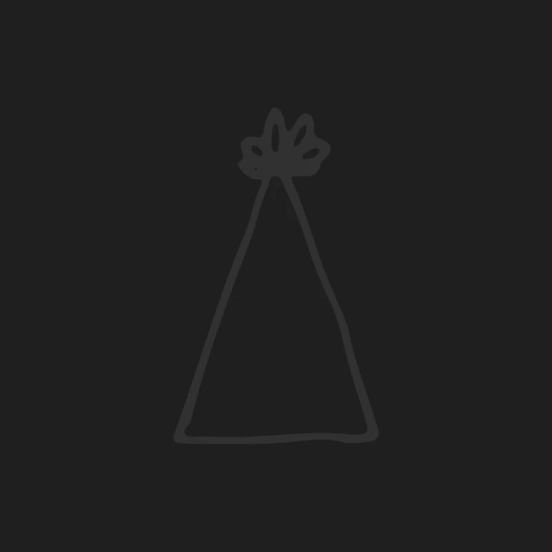 Dessin minimaliste de sapin Homme Débardeur