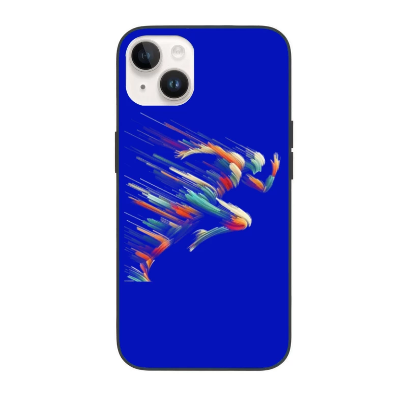 Dynamic Colorful Runner iPhone Case