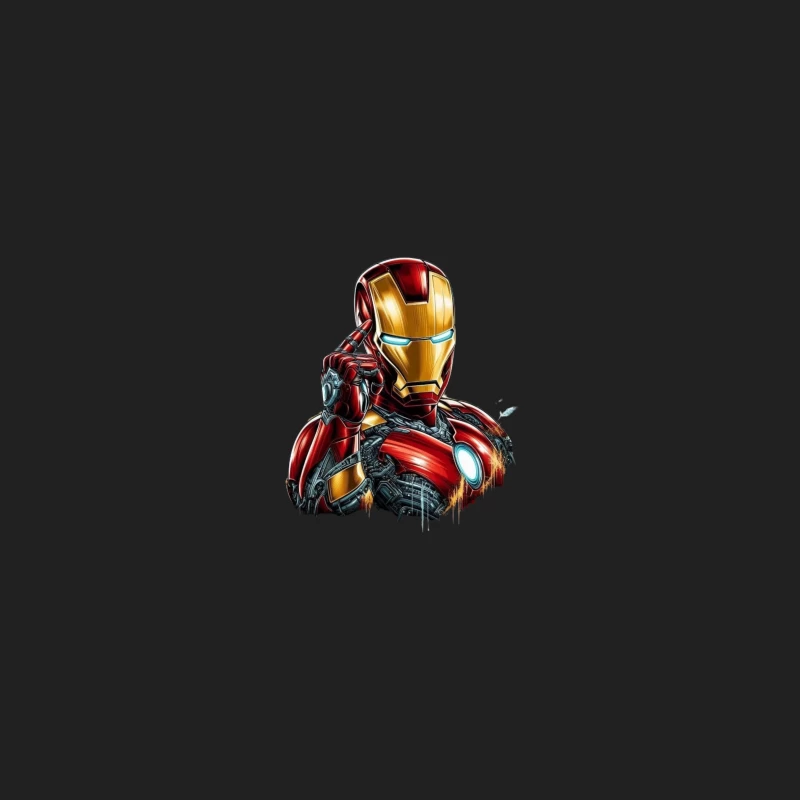 Iron Man Artwork Bucket Hat