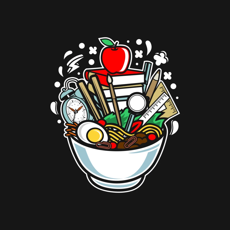 Mélange d'éducation et de cuisine Femme T-Shirt