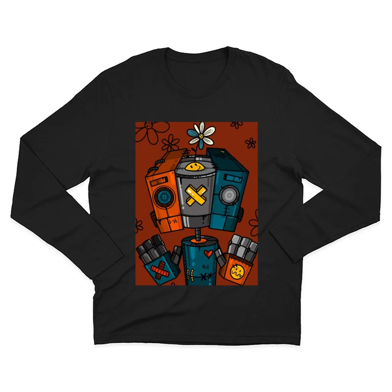 The Radiobot Male Long Sleeve T-Shirt