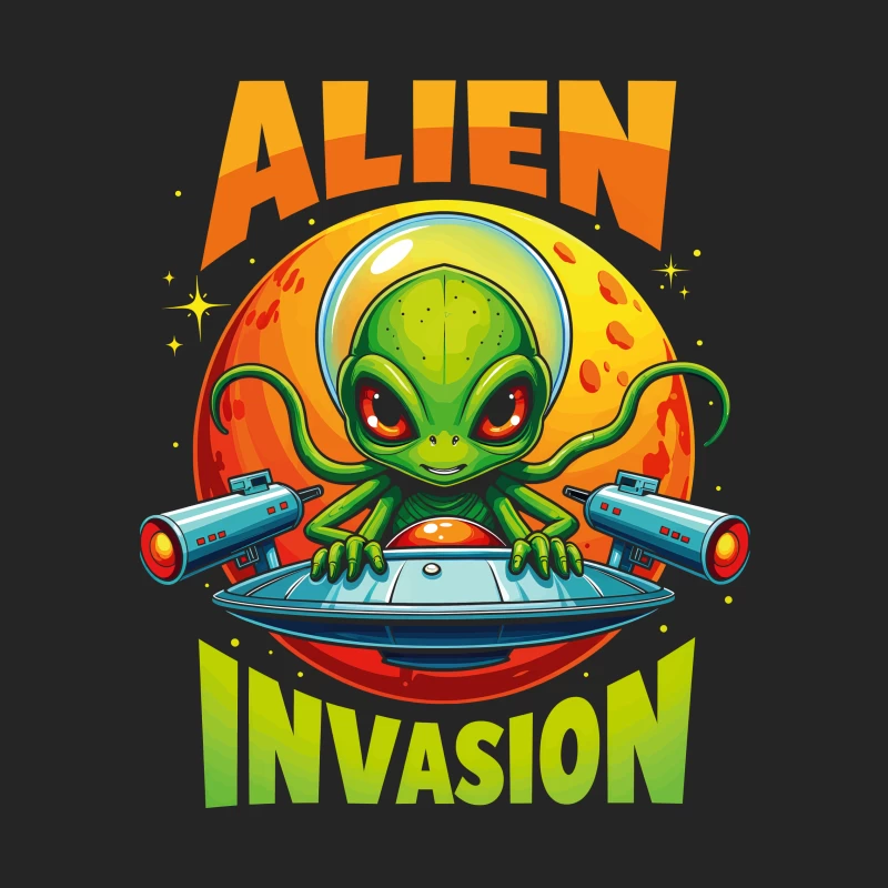 Retro Pixel Alien Invasion – Vibrant 8-bit Extraterrestrial Style! Female Pullover Sweatshirt
