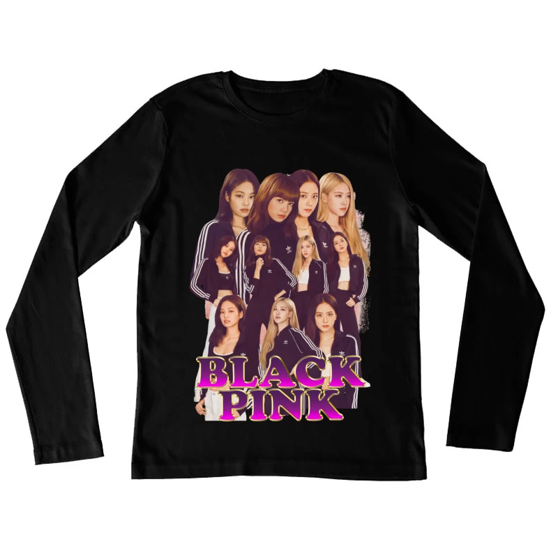 BLACKPINK: A Powerful Force in K-pop Fashion Female Long Sleeve T-Shirt