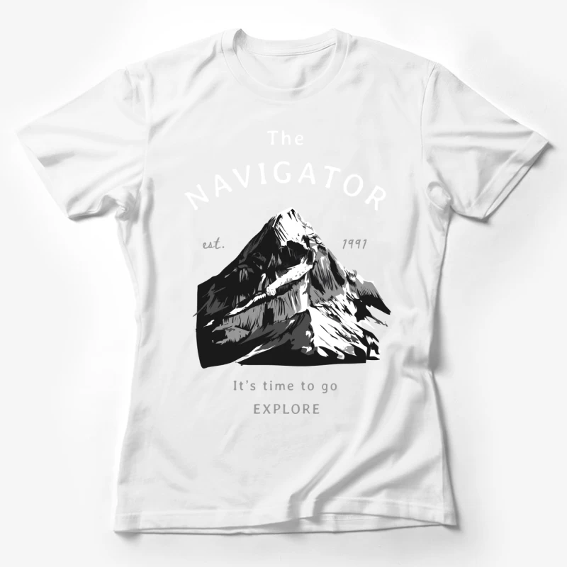 Der Navigator: Erkunde die Berge Damen T-Shirt
