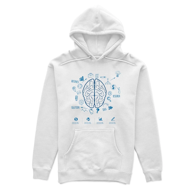 Geschäftsideen und Forschung Damen Pullover Hoodie