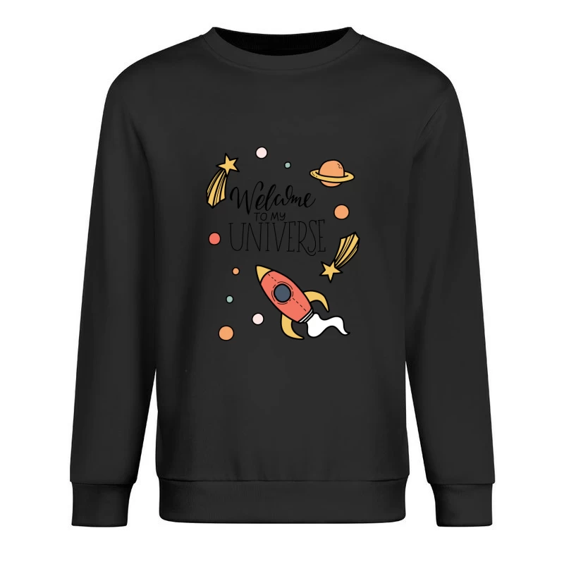 Bienvenue dans l'univers céleste Homme Sweat-shirt à enfiler