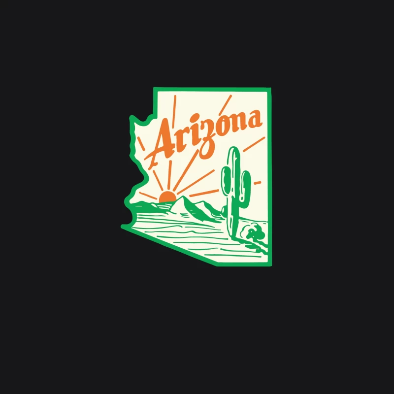 Arizona Wüste mit Sonnenuntergang Herren Pullover Hoodie