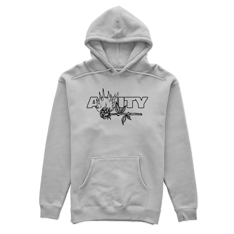 The Amity Affliction Fire Rose Female Pullover Hoodie