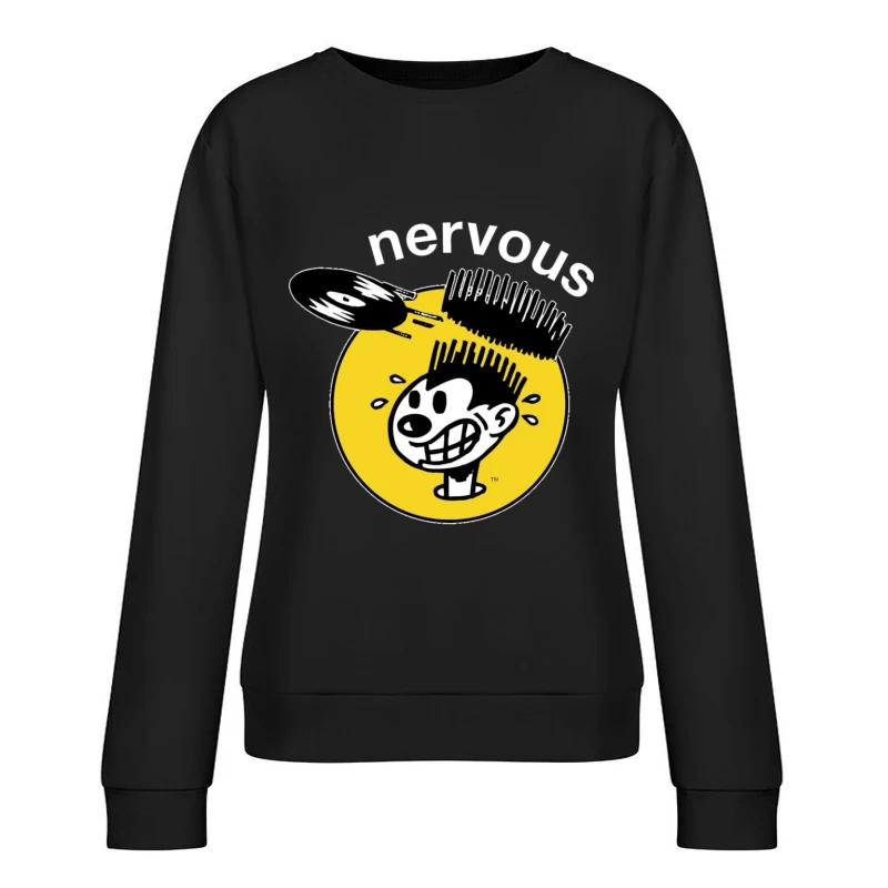 THE NERVOUS RECORDS Female Pullover Sweatshirt