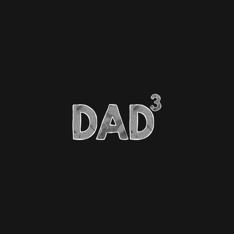 Design de T-shirt DAD au carré Femme T-Shirt
