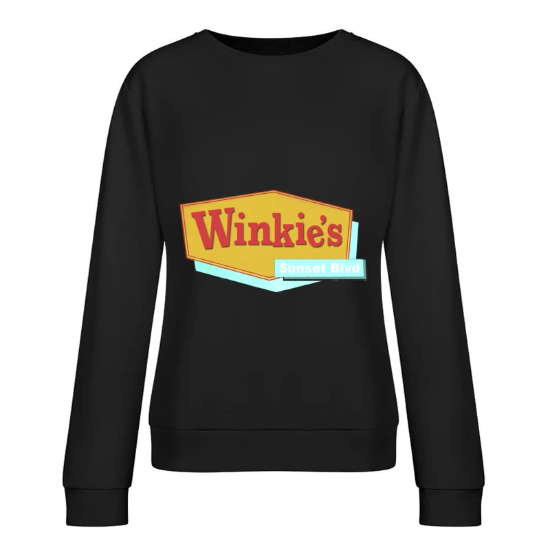 Winkie's Sunset Blvd Female Pullover Sweatshirt