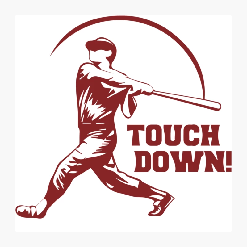 Touch Down Funny Pin