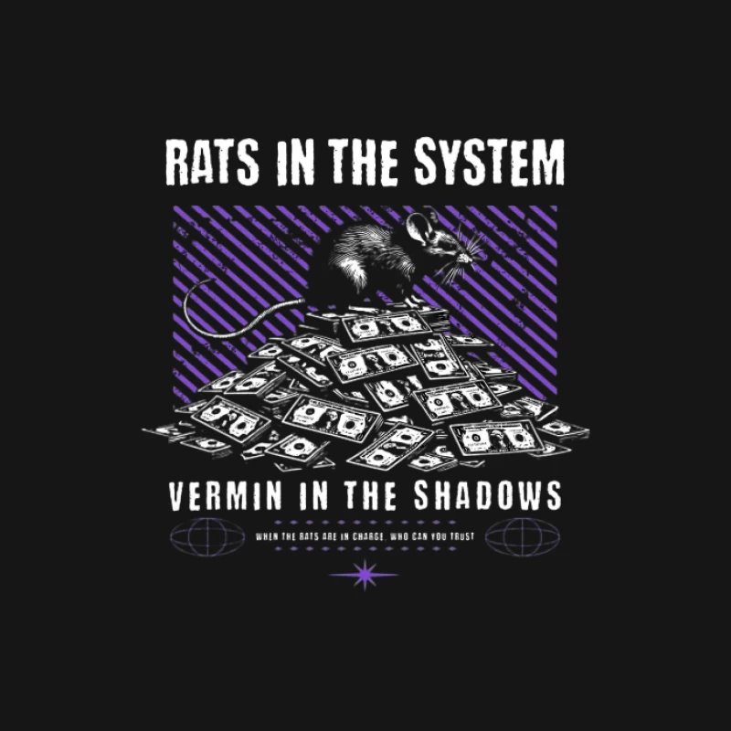 Ratten im System: Korruption im Schatten Herren T-Shirt