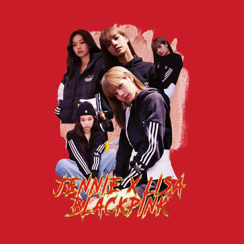 BLACKPINK: Jennie and Lisa Collaboration Female Pullover Hoodie
